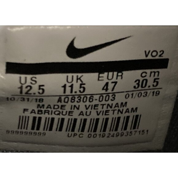 Nike aq8306 Free Metcon 2 mens Size 12.5 Gray  Training  Athletic Sneakers Shoes - Picture 8 of 8